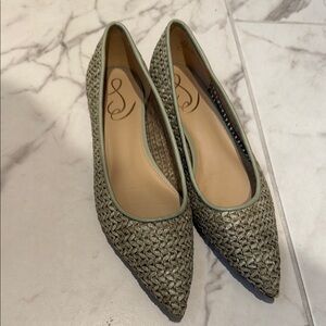 Sam Edelman Wanda Raffia Woven Flats